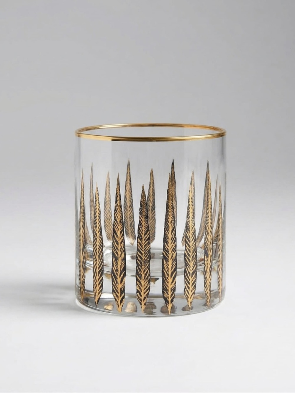 Anthropologie Catherine Martin Midnight Creatures Whiskey Glass - Set of 4. New! - Picture 4 of 7